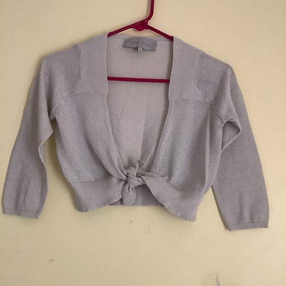 Artisti Italiani Sweaters - Artisti Italiani Metallic Shrug